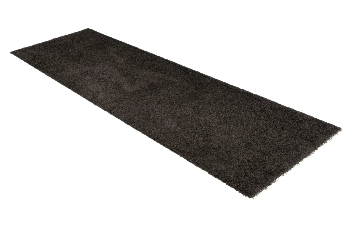 Tappeto Passatoia Essence Shaggy Monocolore Antracite - immagine 9