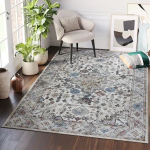 Tappeto Dubai Multicolore Vintage Antiscivolo