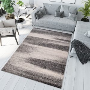 Tappeto Sari Grigio Crema Astratto One Ondato