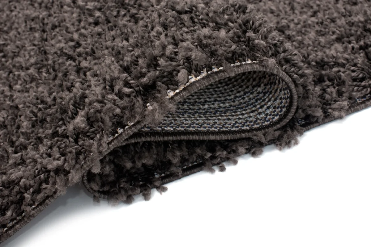 Tappeto Passatoia Essence Shaggy Monocolore Antracite - immagine 6